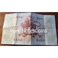 MH De Kock 1959 3rd Issue E/A One Pound Bank Note