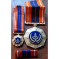 Pro Patria Medal With Miniature Fix Type