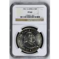 ## 1961 South African NGC Graded Crown PF66 ##