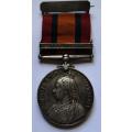 ## QSA Medal to LT WJ Campson  ## 2nd battalion British South Africa Police. Take note