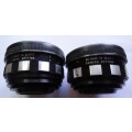 ## Various length Lenses ## 2 lenses and view finder