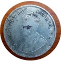 1923 South African Two and a Half Shilling. Mintage :1 228 080