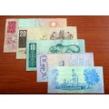 GPC de Kock  3rd Issue A/E  R2 to R50 Banknotes (A)