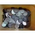1 kilogram of Only international coins, No Copper