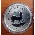 Premiere Uncirculated 2017 Silver 1 Onz  Krugerrand with COA