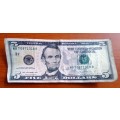 2013 USA $5 Note