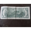 2003 USA $2 Banknote