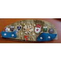 Russia Beret with loads of badges