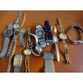 13 Women's watches. Some work some dont . Needs batteries