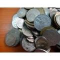 1kg of world coins no SA or Copper coins B