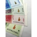 Zimbabwe 10 Trillion to 100 Trillion Banknotes ( Mint State )