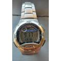 Casio W 753 Dual Time 5 Alarm Men's Watch