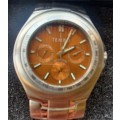 Tempo Multi Functional Mens Wrist Watch Works (Q28)