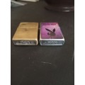2 Zippo Lighters Need flints and gass