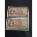 TW de Jongh 2nd and 3rd Issue Banknote.