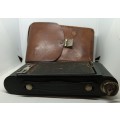Kodak No 2 Folding Autographic Brownie with Leather case