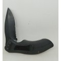 18cm Kaliber Pocket Knive (18cm ) Tip to end. Blade length 9cm
