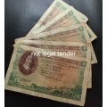 5 G Rissik Ten Rand Banknotes