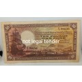 Scarce 1943 South African Ten Pound Banknote