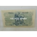 Unc G Rissik South African Two Rand Banknote