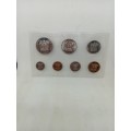 1987 South African Uncirculated Coin Set