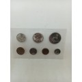 1987 South African Uncirculated Coin Set