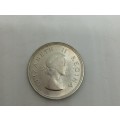Scarce 1960 South African Uncirculated Half Crown