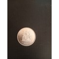 UNC 1972 South African Silver R1 Coin