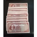 23 T W De Jongh One Rand Banknotes