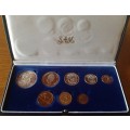 1982 Proof Set in Original S.A.Mint Box with Silver R 1