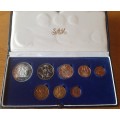 1982 Proof Set in Original S.A.Mint Box with Silver R 1