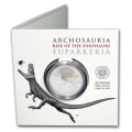 2019 1 oz Silver Euparkeria dinosaur - Still sealed