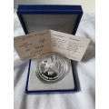 2007 Rugby World Cup Silver 1/2 oz. Silver
