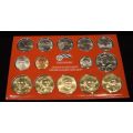 2007 US Denver Mint Uncirculated 14-Coin Set - Sealed USA Government Packaging