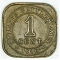 1926 Malayasia Straits Settlements - 1 Cent - George V