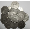 25 x R1 Coins South Africa Various Dates