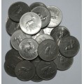 28 x R1 Coins South Africa Various Dates
