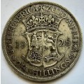 1928 2 ½ Shillings + 1923 6 Pence