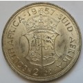 1957 5 Shillings + 1957 2 ½ Shillings + 1957 6 Pence