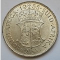 1955 2 ½ Shillings + 1958 1 Shilling + 1961 50c + 1961 1c + 1962 5c + 1963 5c + 1964 10c