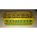 NATIONAL AUTO LAMP TYPE 1130 6-8V BOX OF 10