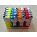 DISPOSABLE / REFILLABLE / BUTANE GAS LARGE SIZE CIGARETTE LIGHTERS WITH TORCH 20 PC BOX