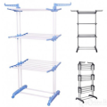 Foldable 3 Layer Clothes Air Hanger Dryer Stand Rack