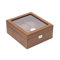 WATCH BOX  DISPLAY  CASE  STORAGE  ORGANISER 6 SLOT BLOCK DIVISION QUALITY SOLID WOOD
