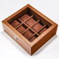 WATCH BOX  DISPLAY  CASE  STORAGE  ORGANISER 8 SLOT BLOCK DIVISION QUALITY SOLID WOOD