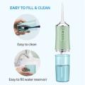 Cordless Rechargeable Oral Irrigator with Customizable Water Pressure