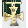 South African Prison Service medal group of five EF