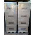 Steel Second-hand 4 Drawer Filing Cabinets