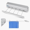 Retractable Clothes line Automatic Retractable Telescopic - 4 LINES IN ONE - INDOOR & OUTDOOR USE