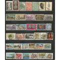 Greece good 2 page lot of over 65 stamps as scans and description